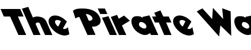 Font : FZ-JAZZY-32-LEFTY Custom Text : The Pirate Way Test your own text here Click to download or to view this font on a tshirt that can be custom printed in Bali