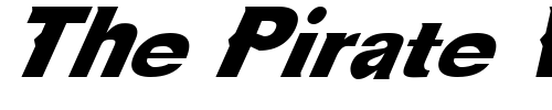 Font : FZ-JAZZY-36-ITALIC Custom Text : The Pirate Way Test your own text here Click to download or to view this font on a tshirt that can be custom printed in Bali
