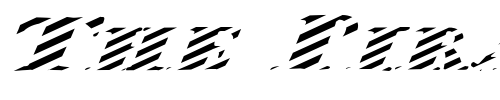Font : FZ-JAZZY-38-STRIPED-ITALIC Custom Text : The Pirate Way Test your own text here Click to download or to view this font on a tshirt that can be custom printed in Bali