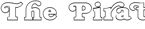 Font : FZ-JAZZY-47-HOLLOW Custom Text : The Pirate Way Test your own text here Click to download or to view this font on a tshirt that can be custom printed in Bali