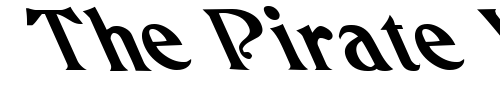 Font : FZ-JAZZY-50-LEFTY Custom Text : The Pirate Way Test your own text here Click to download or to view this font on a tshirt that can be custom printed in Bali