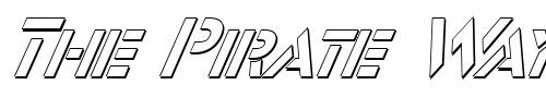 Font : FZ-JAZZY-54-3D-ITALIC Custom Text : The Pirate Way Test your own text here Click to download or to view this font on a tshirt that can be custom printed in Bali