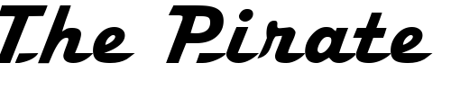 Font : FZ-JAZZY-58 Custom Text : The Pirate Way Test your own text here Click to download or to view this font on a tshirt that can be custom printed in Bali