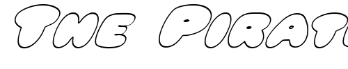 Font : FZ-JAZZY-59-HOLLOW-ITALIC Custom Text : The Pirate Way Test your own text here Click to download or to view this font on a tshirt that can be custom printed in Bali