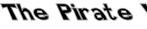 Font : FZ-JAZZY-7-CONTOUR-LEFTY Custom Text : The Pirate Way Test your own text here Click to download or to view this font on a tshirt that can be custom printed in Bali