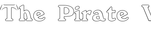 Font : FZ-ROMAN-12-HOLLOW Custom Text : The Pirate Way Test your own text here Click to download or to view this font on a tshirt that can be custom printed in Bali