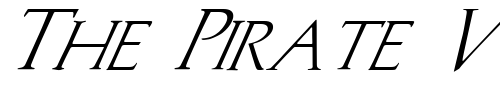 Font : FZ-ROMAN-2-ITALIC Custom Text : The Pirate Way Test your own text here Click to download or to view this font on a tshirt that can be custom printed in Bali