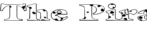 Font : FZ-ROMAN-25-SPOTTED-EX Custom Text : The Pirate Way Test your own text here Click to download or to view this font on a tshirt that can be custom printed in Bali