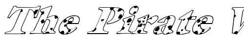 Font : FZ-ROMAN-25-SPOTTED-ITALIC Custom Text : The Pirate Way Test your own text here Click to download or to view this font on a tshirt that can be custom printed in Bali
