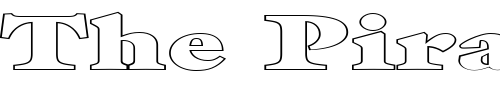 Font : FZ-ROMAN-26-HOLLOW-EX Custom Text : The Pirate Way Test your own text here Click to download or to view this font on a tshirt that can be custom printed in Bali