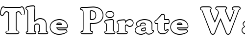 Font : FZ-ROMAN-30-HOLLOW Custom Text : The Pirate Way Test your own text here Click to download or to view this font on a tshirt that can be custom printed in Bali