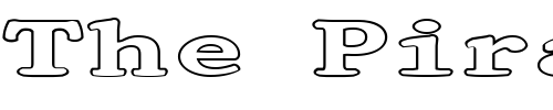 Font : FZ-ROMAN-32-HOLLOW-EX Custom Text : The Pirate Way Test your own text here Click to download or to view this font on a tshirt that can be custom printed in Bali