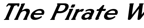 Font : FZ-ROMAN-33-ITALIC Custom Text : The Pirate Way Test your own text here Click to download or to view this font on a tshirt that can be custom printed in Bali