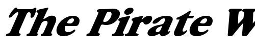 Font : FZ-ROMAN-34-ITALIC Custom Text : The Pirate Way Test your own text here Click to download or to view this font on a tshirt that can be custom printed in Bali