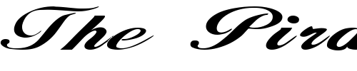 Font : FZ-SCRIPT-12-EX Custom Text : The Pirate Way Test your own text here Click to download or to view this font on a tshirt that can be custom printed in Bali