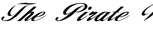 Font : FZ-SCRIPT-12-ITALIC Custom Text : The Pirate Way Test your own text here Click to download or to view this font on a tshirt that can be custom printed in Bali