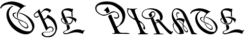 Font : FZ-SCRIPT-14-LEFTY Custom Text : The Pirate Way Test your own text here Click to download or to view this font on a tshirt that can be custom printed in Bali