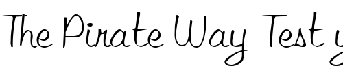 Font : FZ-SCRIPT-15 Custom Text : The Pirate Way Test your own text here Click to download or to view this font on a tshirt that can be custom printed in Bali