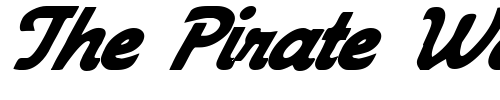 Font : FZ-SCRIPT-23-ITALIC Custom Text : The Pirate Way Test your own text here Click to download or to view this font on a tshirt that can be custom printed in Bali