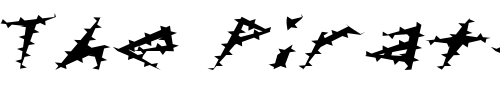 Font : FZ-UNIQUE-17-SPIKED-EX Custom Text : The Pirate Way Test your own text here Click to download or to view this font on a tshirt that can be custom printed in Bali