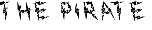 Font : FZ-UNIQUE-19-CRACKED-LEFTY Custom Text : The Pirate Way Test your own text here Click to download or to view this font on a tshirt that can be custom printed in Bali