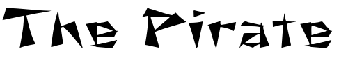 Font : FZ-UNIQUE-21-EX Custom Text : The Pirate Way Test your own text here Click to download or to view this font on a tshirt that can be custom printed in Bali