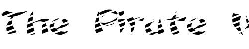Font : FZ-UNIQUE-22-STRIPED-EX Custom Text : The Pirate Way Test your own text here Click to download or to view this font on a tshirt that can be custom printed in Bali