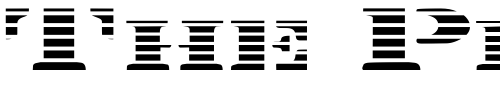 Font : FZ-UNIQUE-25-STRIPED-EX Custom Text : The Pirate Way Test your own text here Click to download or to view this font on a tshirt that can be custom printed in Bali