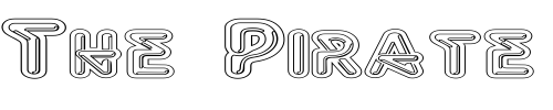 Font : FZ-UNIQUE-40-HOLLOW-EX Custom Text : The Pirate Way Test your own text here Click to download or to view this font on a tshirt that can be custom printed in Bali