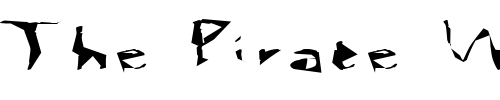Font : FZ-WACKY-12-EX Custom Text : The Pirate Way Test your own text here Click to download or to view this font on a tshirt that can be custom printed in Bali