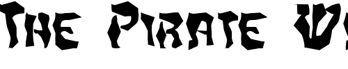 Font : FZ-WACKY-20-EX Custom Text : The Pirate Way Test your own text here Click to download or to view this font on a tshirt that can be custom printed in Bali