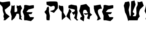 Font : FZ-WACKY-22-EX Custom Text : The Pirate Way Test your own text here Click to download or to view this font on a tshirt that can be custom printed in Bali