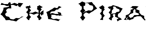 Font : FZ-WACKY-23-EX Custom Text : The Pirate Way Test your own text here Click to download or to view this font on a tshirt that can be custom printed in Bali
