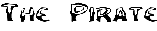 Font : FZ-WACKY-27-EX Custom Text : The Pirate Way Test your own text here Click to download or to view this font on a tshirt that can be custom printed in Bali
