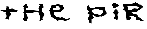 Font : FZ-WACKY-4-EX Custom Text : The Pirate Way Test your own text here Click to download or to view this font on a tshirt that can be custom printed in Bali