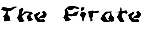 Font : FZ-WACKY-46-EX Custom Text : The Pirate Way Test your own text here Click to download or to view this font on a tshirt that can be custom printed in Bali