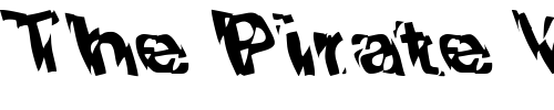 Font : FZ-WARPED-10-LEFTY Custom Text : The Pirate Way Test your own text here Click to download or to view this font on a tshirt that can be custom printed in Bali
