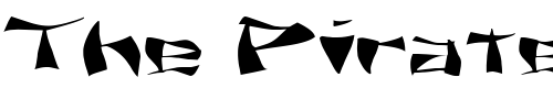 Font : FZ-WARPED-11-EX Custom Text : The Pirate Way Test your own text here Click to download or to view this font on a tshirt that can be custom printed in Bali