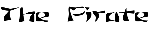 Font : FZ-WARPED-12-EX Custom Text : The Pirate Way Test your own text here Click to download or to view this font on a tshirt that can be custom printed in Bali