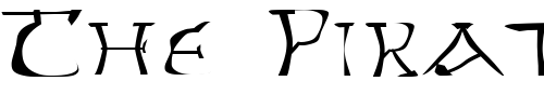 Font : FZ-WARPED-14-EX Custom Text : The Pirate Way Test your own text here Click to download or to view this font on a tshirt that can be custom printed in Bali