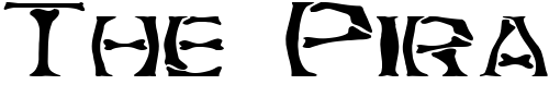 Font : FZ-WARPED-21-EX Custom Text : The Pirate Way Test your own text here Click to download or to view this font on a tshirt that can be custom printed in Bali