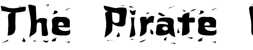 Font : FZ-WARPED-24-EX Custom Text : The Pirate Way Test your own text here Click to download or to view this font on a tshirt that can be custom printed in Bali