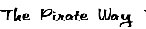 Font : FZ-WARPED-25-EX Custom Text : The Pirate Way Test your own text here Click to download or to view this font on a tshirt that can be custom printed in Bali