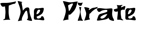 Font : FZ-WARPED-29-EX Custom Text : The Pirate Way Test your own text here Click to download or to view this font on a tshirt that can be custom printed in Bali