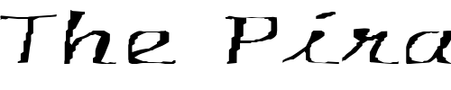 Font : FZ-WARPED-30-EX Custom Text : The Pirate Way Test your own text here Click to download or to view this font on a tshirt that can be custom printed in Bali
