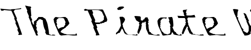 Font : FZ-WARPED-30-LEFTY Custom Text : The Pirate Way Test your own text here Click to download or to view this font on a tshirt that can be custom printed in Bali