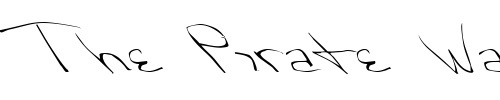 Font : FZ-WARPED-32-LEFTY Custom Text : The Pirate Way Test your own text here Click to download or to view this font on a tshirt that can be custom printed in Bali