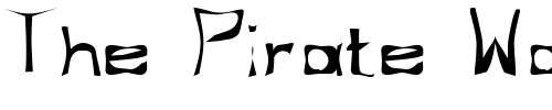 Font : FZ-WARPED-34 Custom Text : The Pirate Way Test your own text here Click to download or to view this font on a tshirt that can be custom printed in Bali