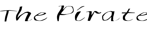 Font : FZ-WARPED-35-EX Custom Text : The Pirate Way Test your own text here Click to download or to view this font on a tshirt that can be custom printed in Bali