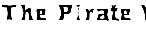Font : FZ-WARPED-40 Custom Text : The Pirate Way Test your own text here Click to download or to view this font on a tshirt that can be custom printed in Bali